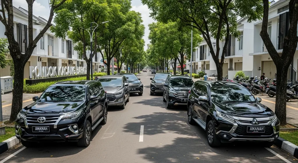 Rental Mobil Pondok Kacang Barat