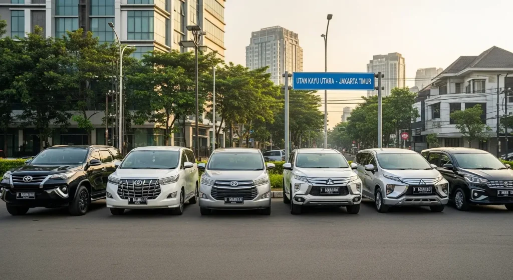 Rental Mobil Utan Kayu Utara