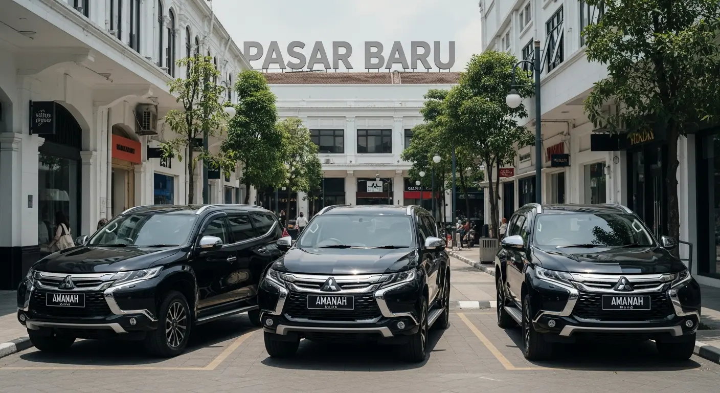 Rental Mobil Pasar Baru Bersih Terawat Harga Terjangkau